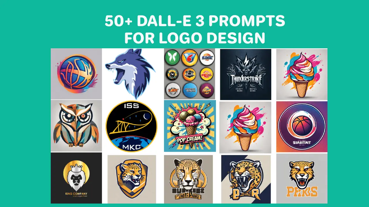 150+ DALL-E 3 Prompts for Logo Design