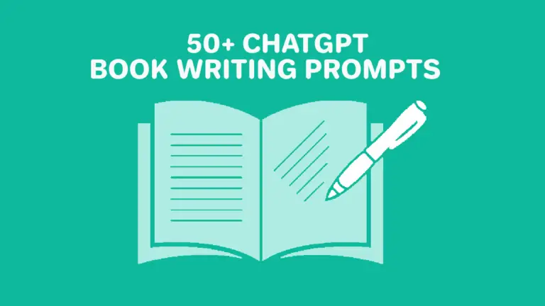 50+ Useful ChatGPT Book Writing Prompts