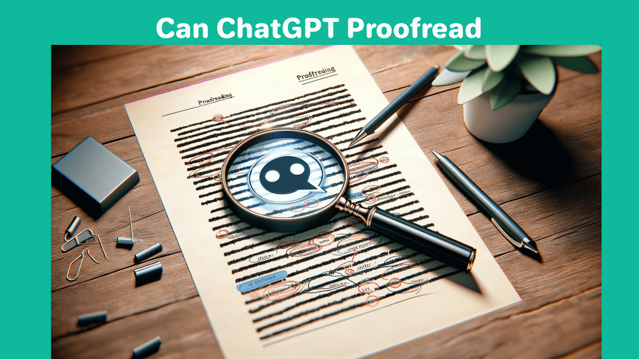 Can ChatGPT proofread