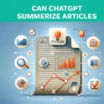 can chatgpt summerize articles