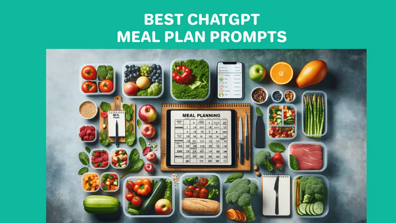 chatgpt meal plan prompts
