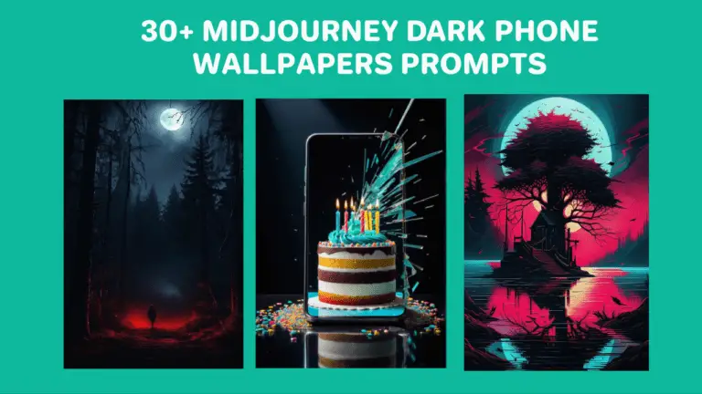 50+ midjourney dark phone wallpaper prompts : Elevate Your Device’s Style
