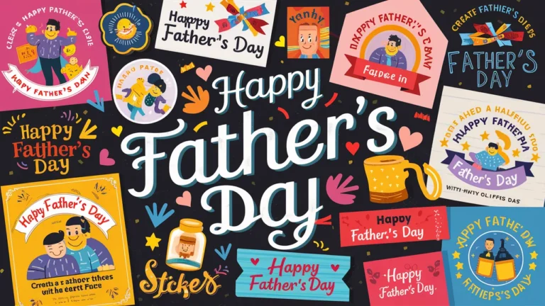 Top Father’s Day MidJourney Prompts for Cards, Clip Art, Stickers, and More