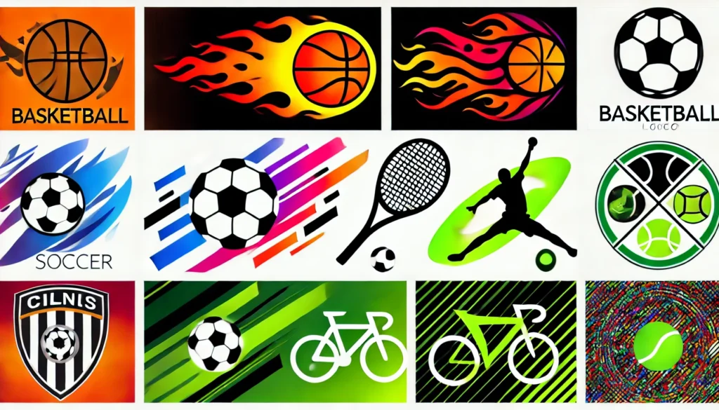 sports company logos prompts
